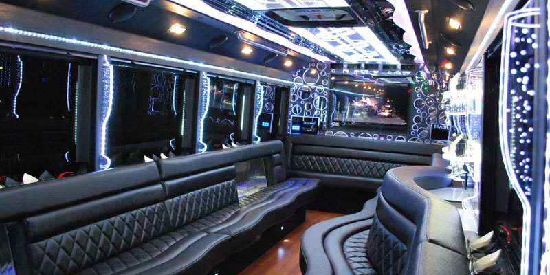 Party Bus 20 Pax interior design